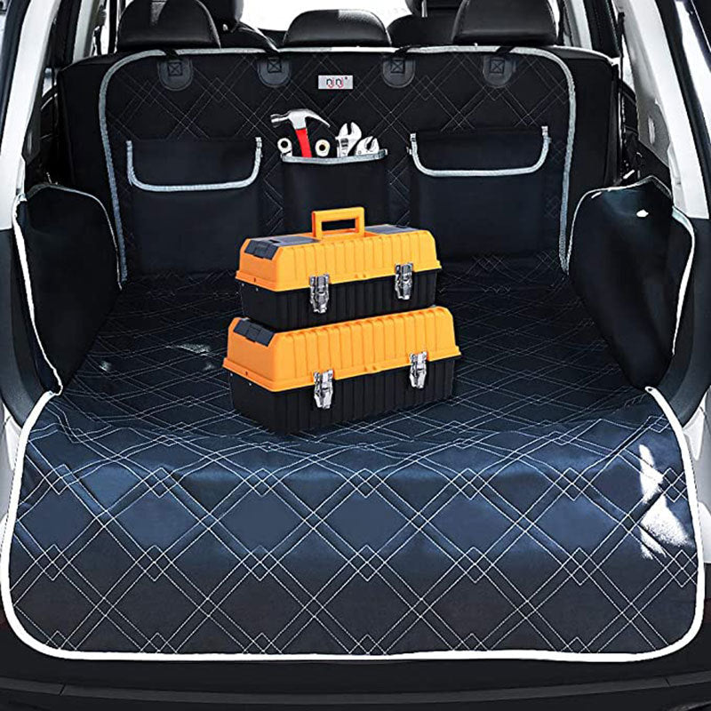 Trunk & Car Seat Pet Mat – Waterproof Dog Travel Mat for Car, SUV, and Trunk – Non-Slip, Durable & Easy-to-Clean